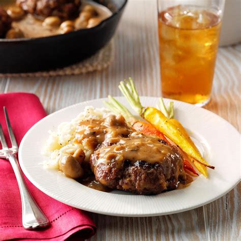 hamburger steak recipe with gravy